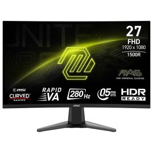 MSI MAG 276CXF 27″ Full HD HDR 280Hz Curved Gaming Monitor