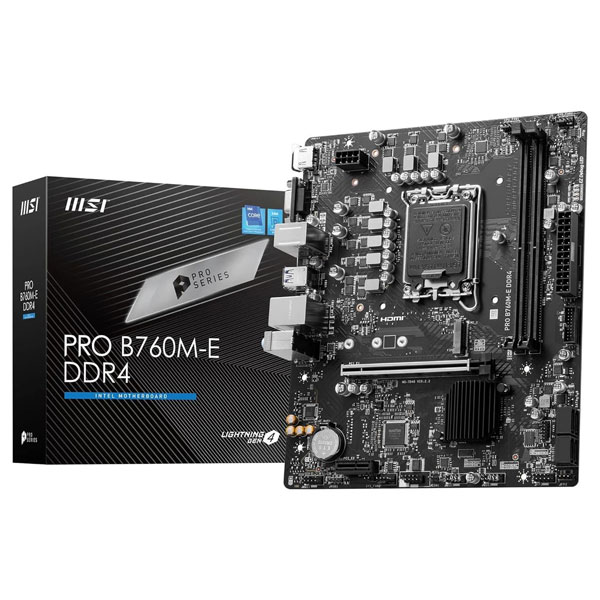MSI-PRO-B760M-E-DDR5-Micro-ATX-LGA-1700-Motherboard