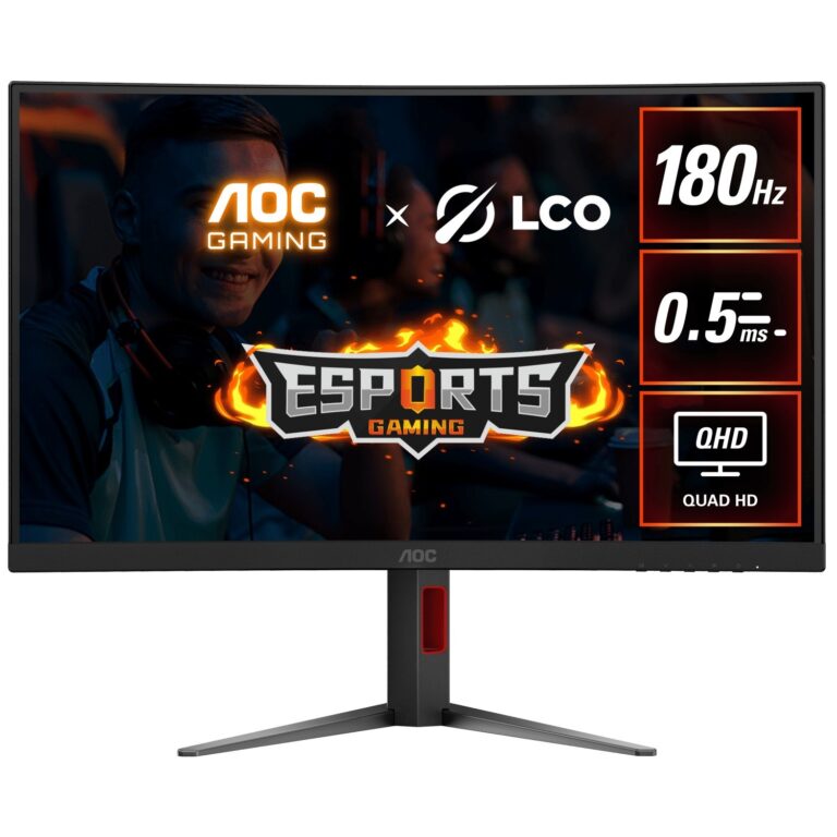 AOC CQ27G4 27″ Curved QHD 180Hz Gaming Monitor – Anaya Innovation